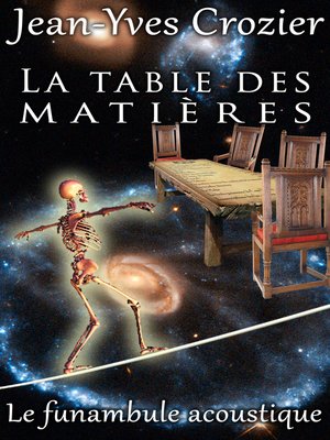 cover image of La Table Des Matières